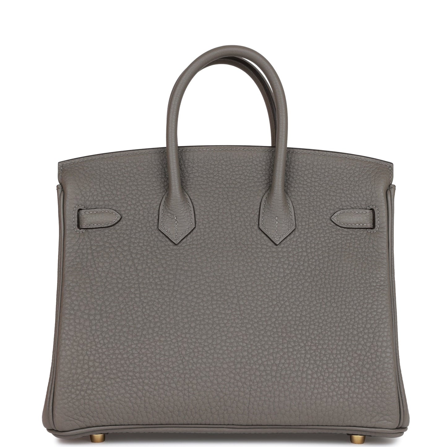Herms Birkin 25 Gris Meyer Togo Gold Hardware