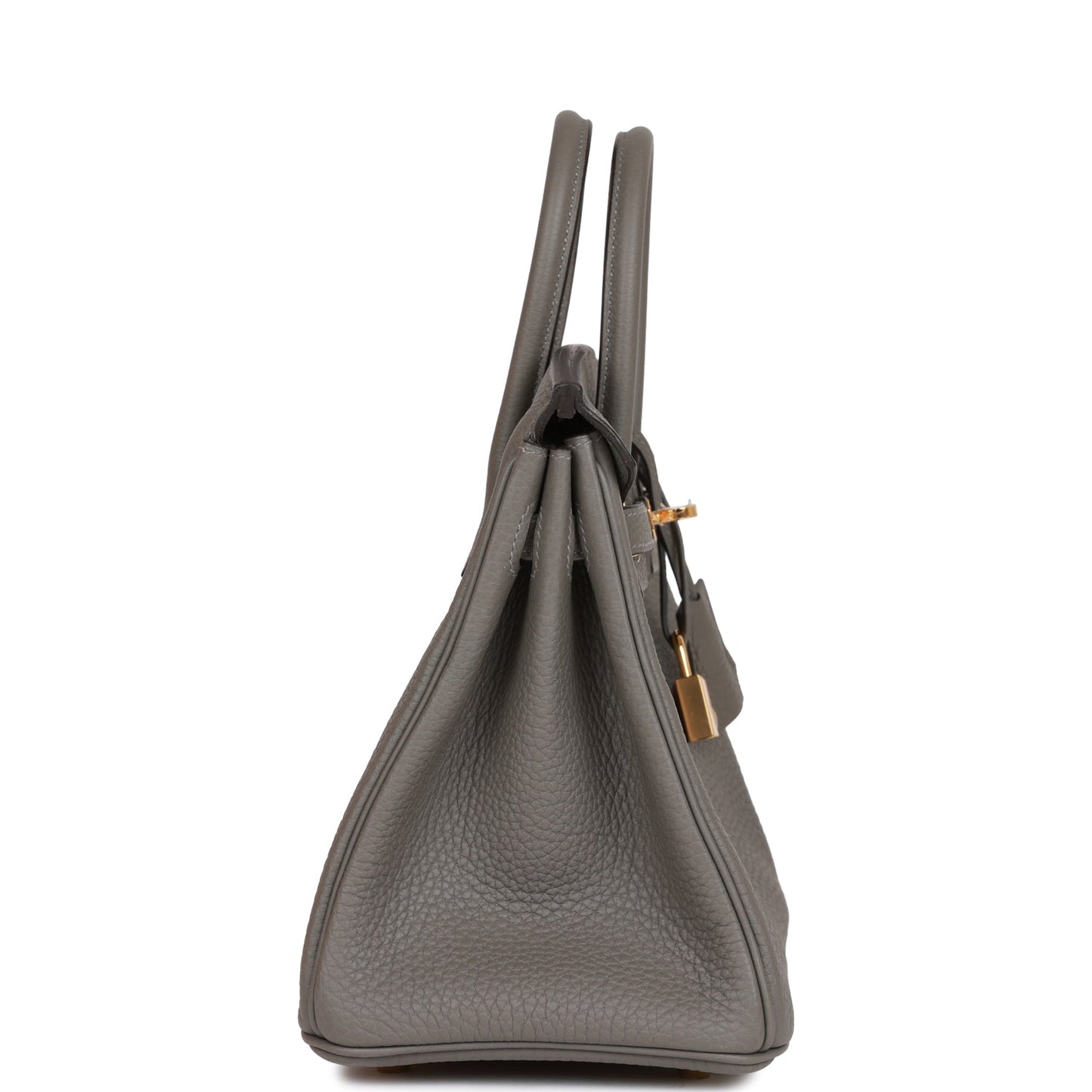 Herms Birkin 25 Gris Meyer Togo Gold Hardware