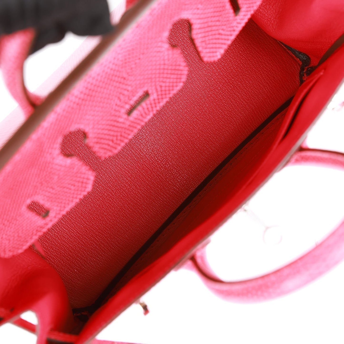 Herms Birkin 25 Rose Extreme Lizard Palladium Hardware