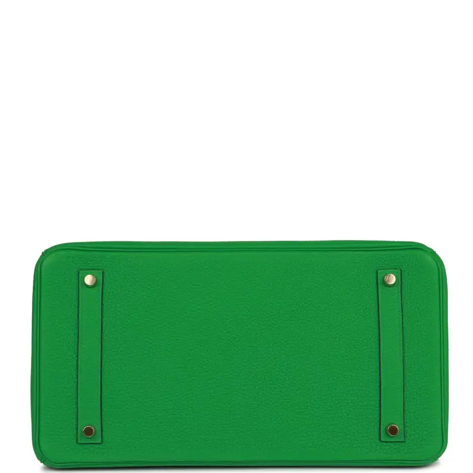 Herms Birkin 35 Bamboo Togo Gold Hardware