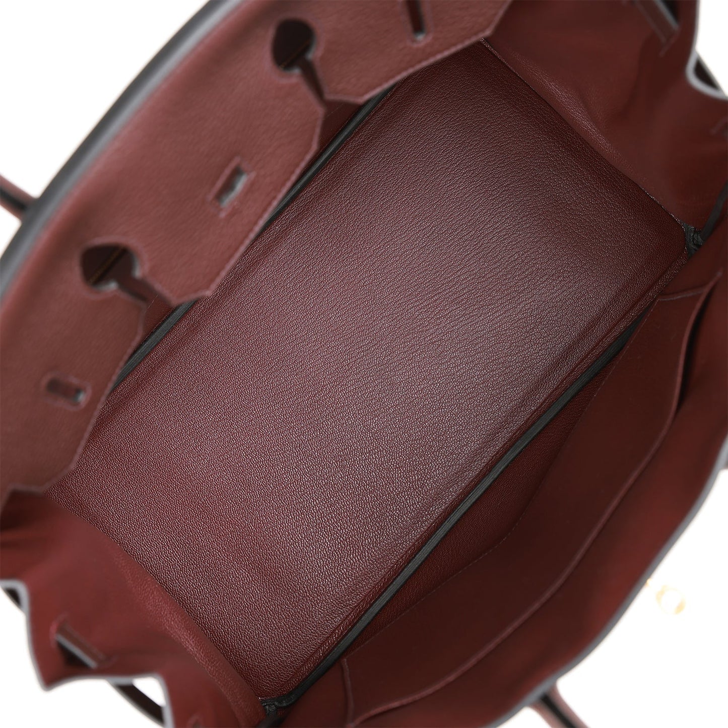 Herms Birkin 35 Rouge Sellier Clemence Gold Hardware