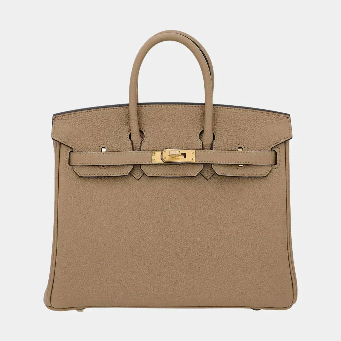 Herms Birkin Bag 25 Beige