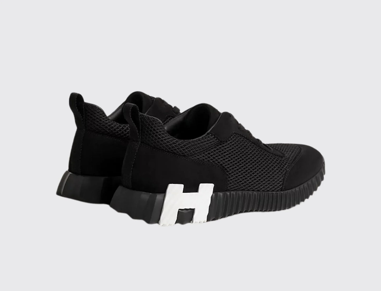 Herms Bouncing Sneaker Black