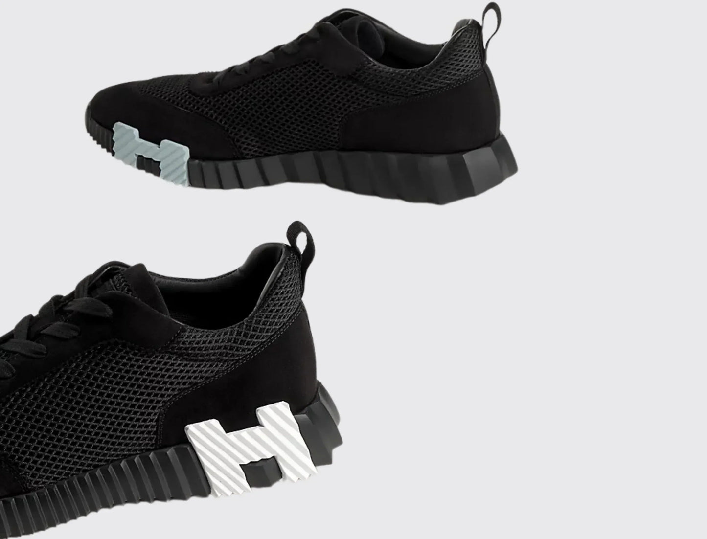 Herms Bouncing Sneaker Black