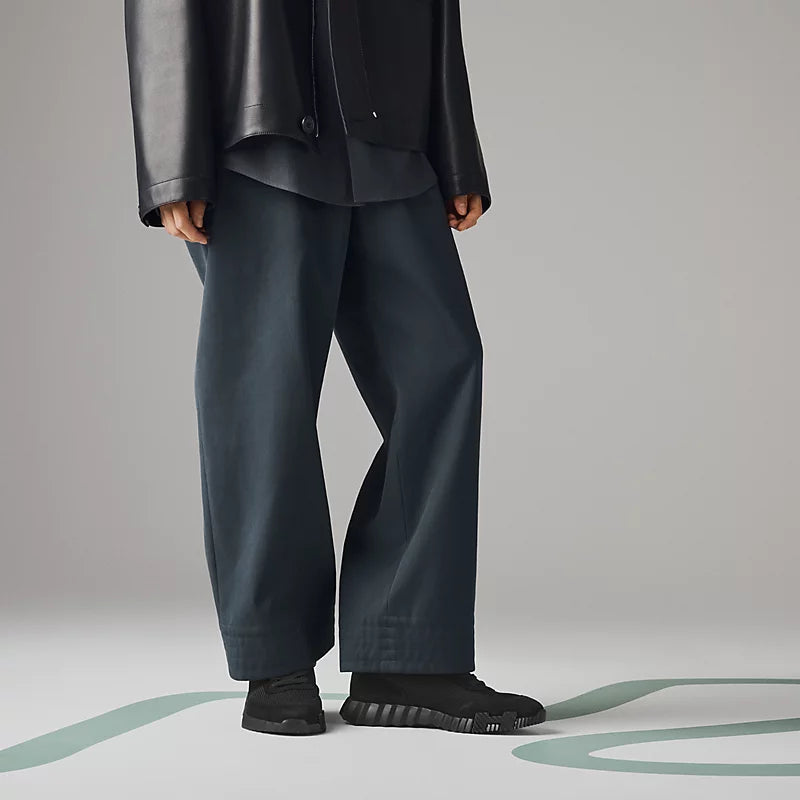 Herms Bouncing Sneaker Black