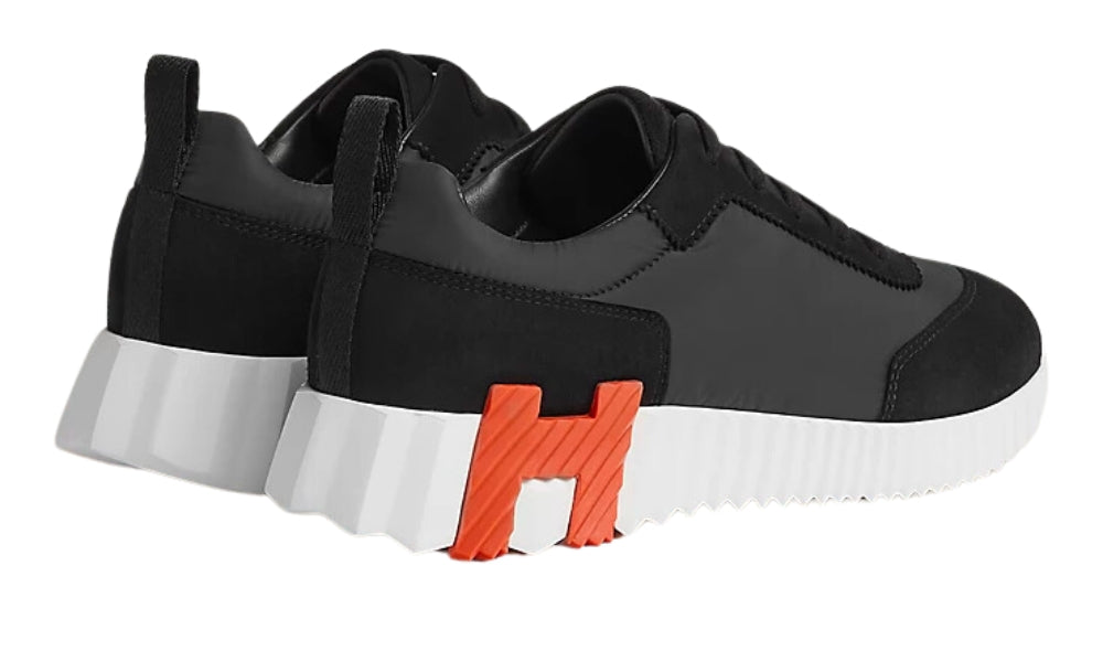 Herms Bouncing Sneaker "Black Orange"