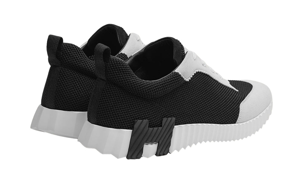 Herms Bouncing Sneaker "Black White"