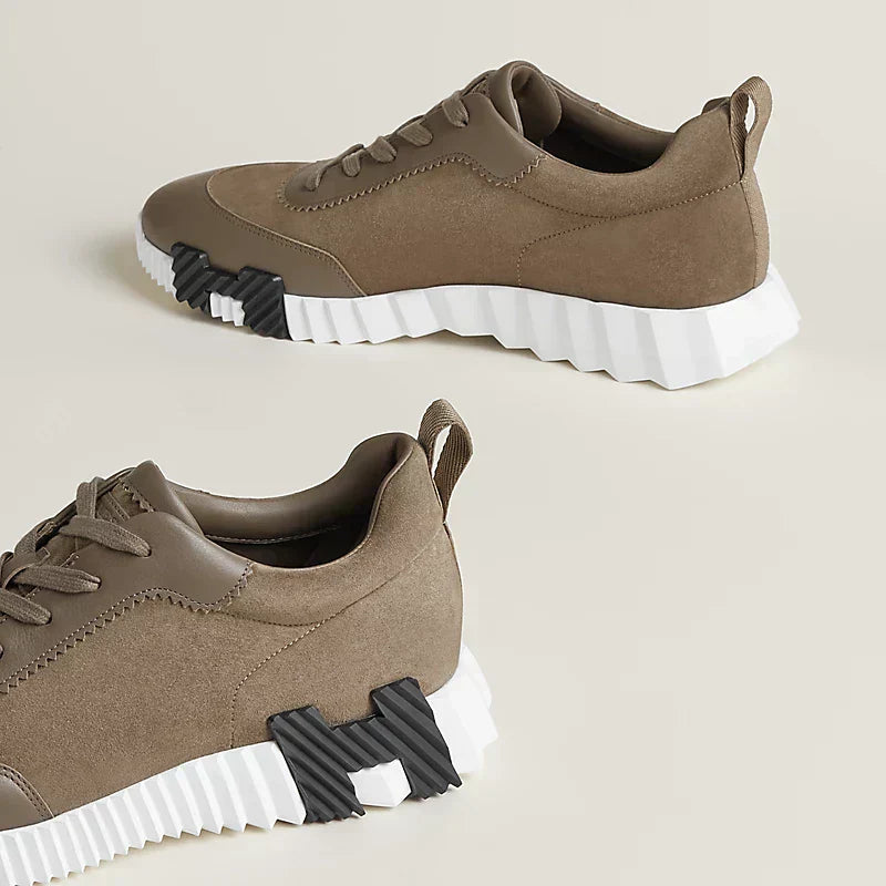 Herms Bouncing Sneaker Étoupe