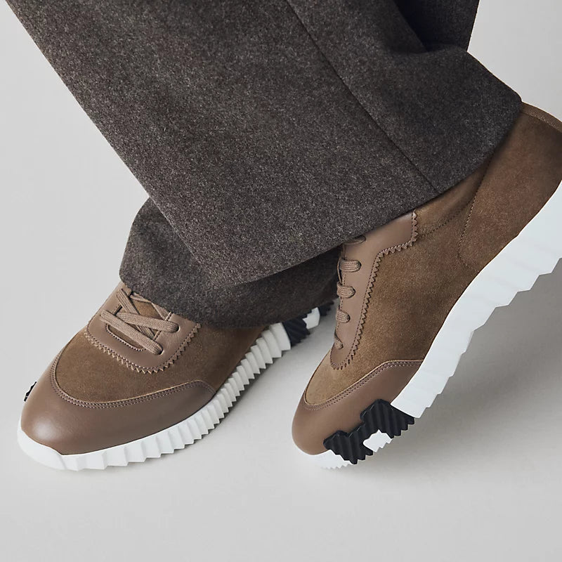 Herms Bouncing Sneaker Étoupe