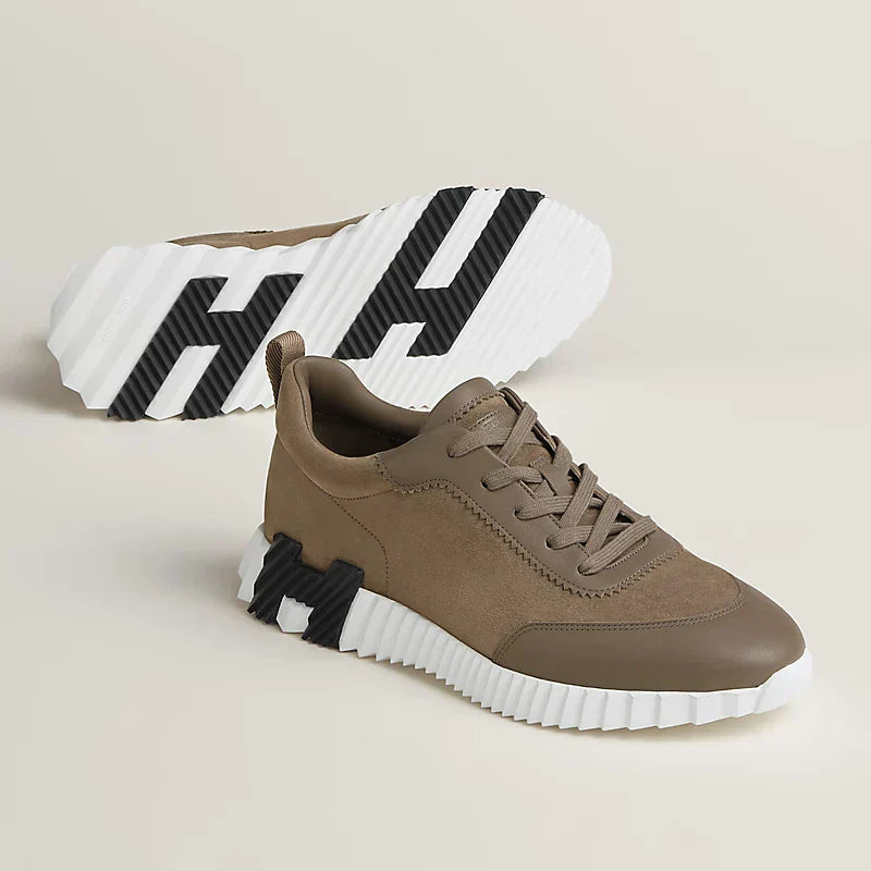 Herms Bouncing Sneaker Étoupe