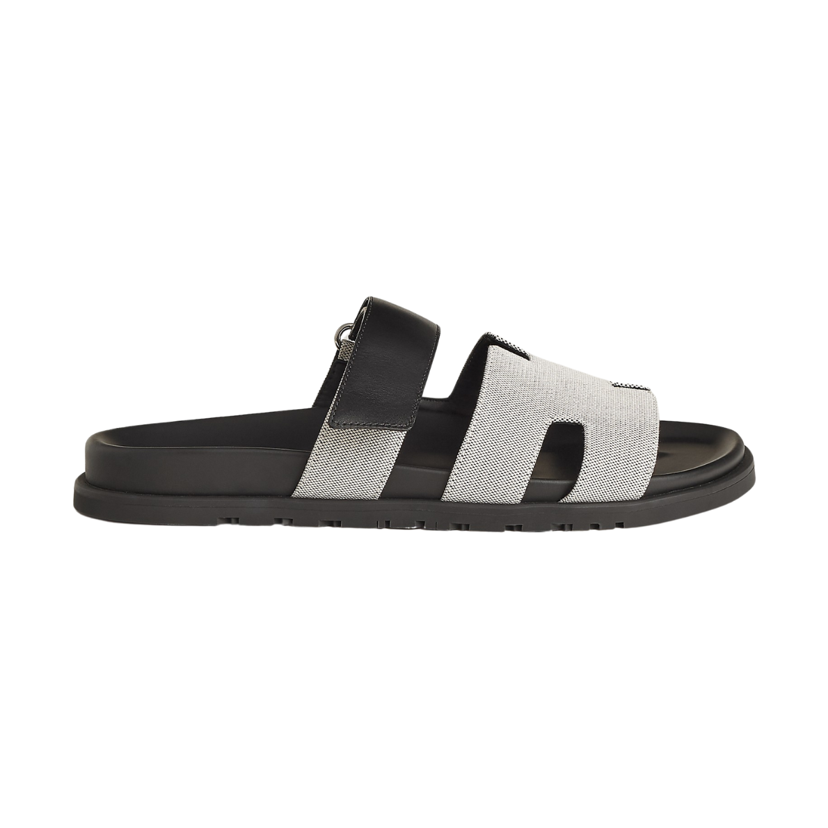 Herms Chypre Sandal "Plum / Black"