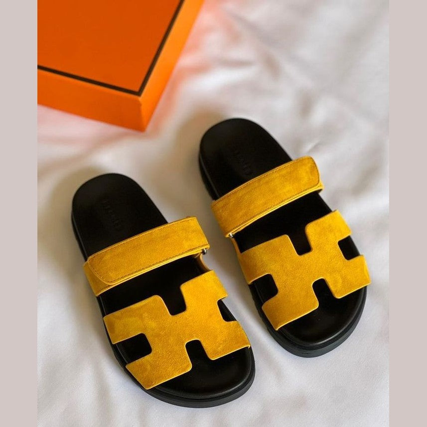 Herms Chypre Sandal Yellow