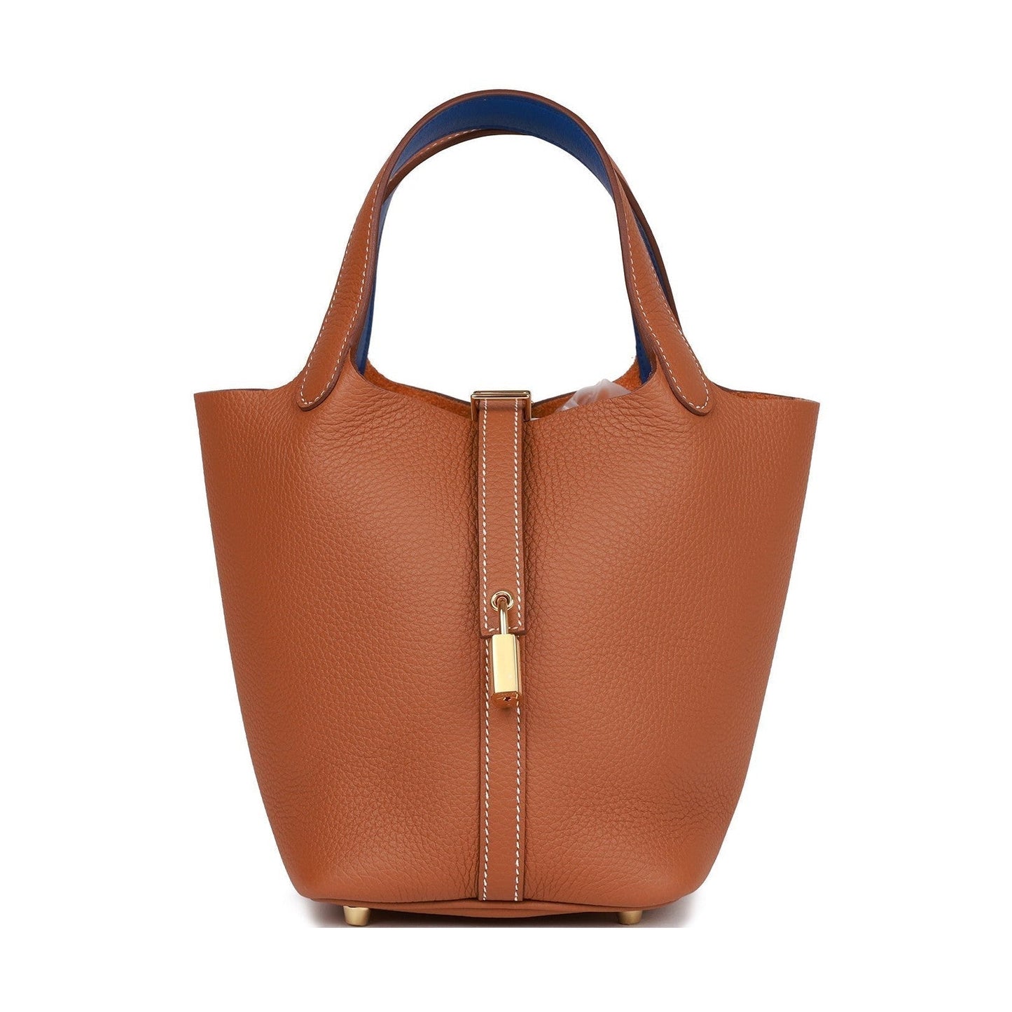 Herms Eclat Picotin Lock 18 Gold Clemence Gold Hardware