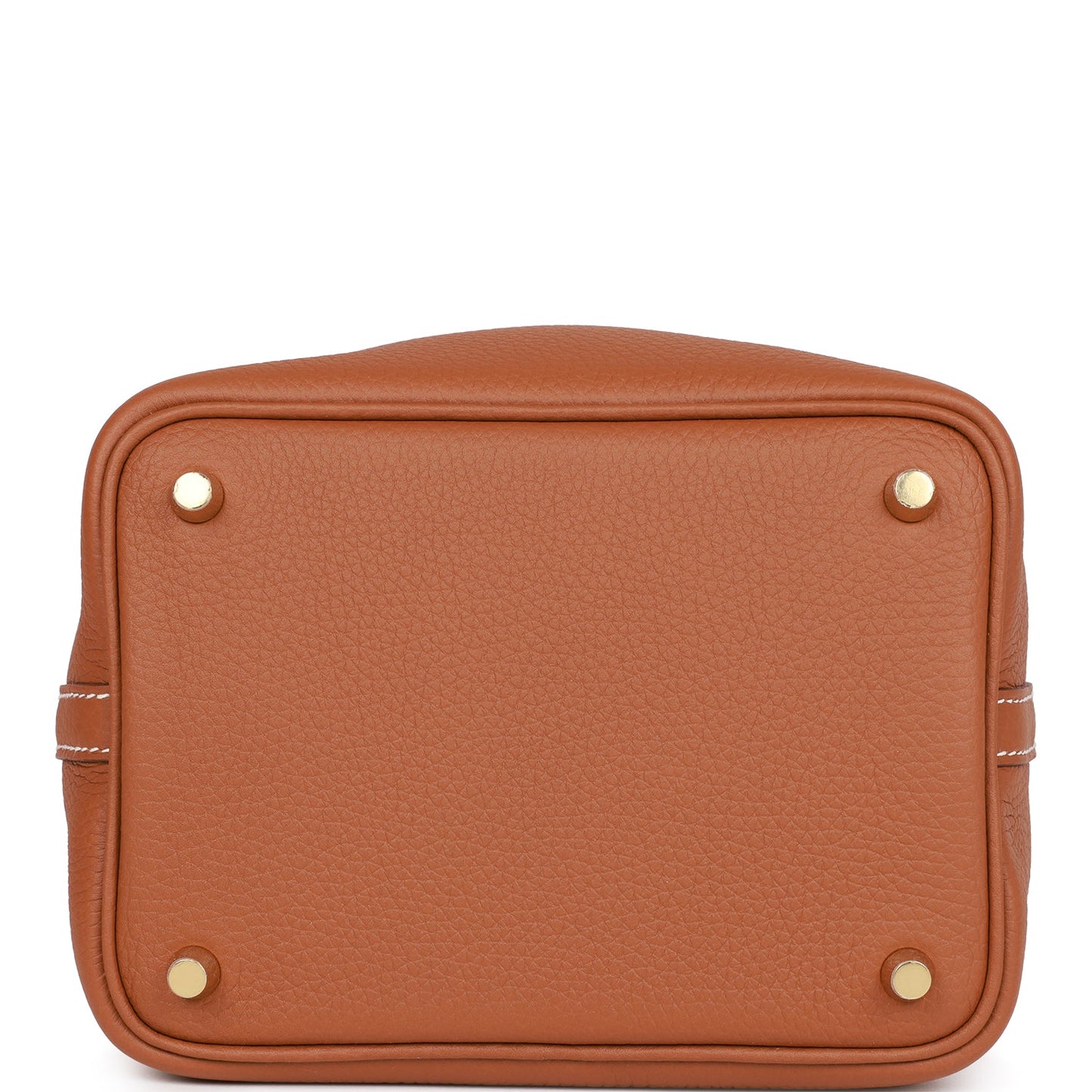 Herms Eclat Picotin Lock 18 Gold Clemence Gold Hardware