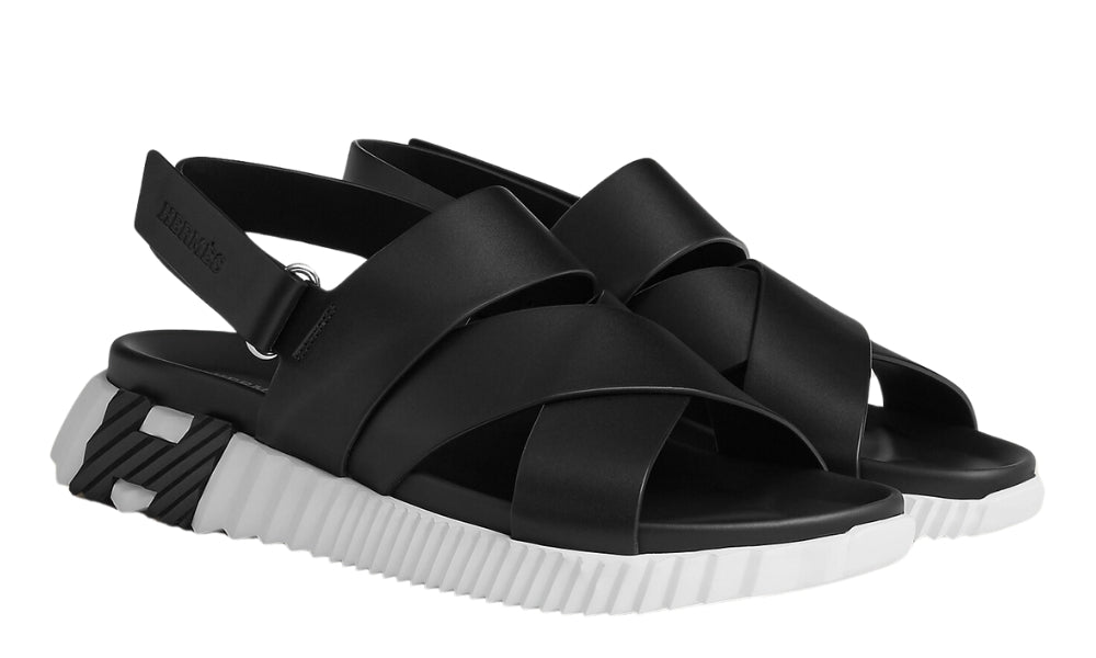 Herms Electric Sandal "Black"