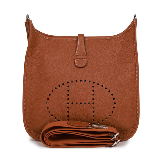Herms Evelyne Iii Pm Gold Clemence Palladium Hardware