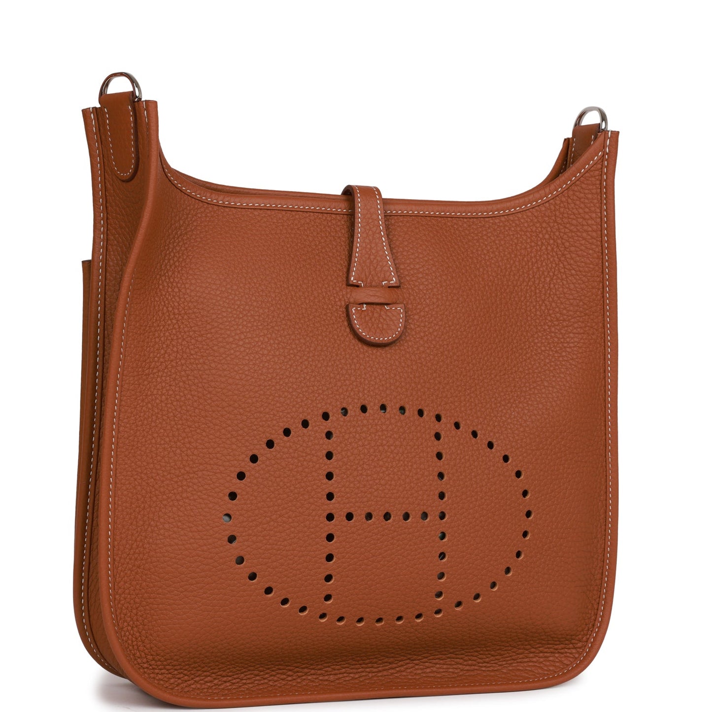 Herms Evelyne Iii Pm Gold Clemence Palladium Hardware