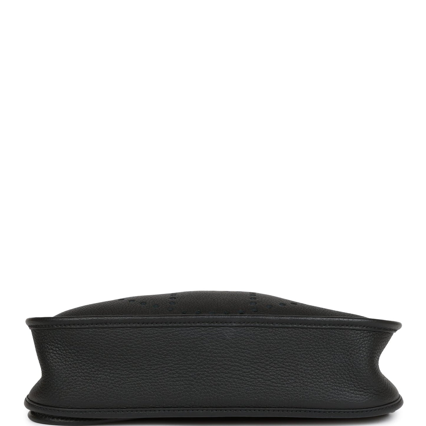 Herms Evelyne Pm Black Clemence Gold Hardware