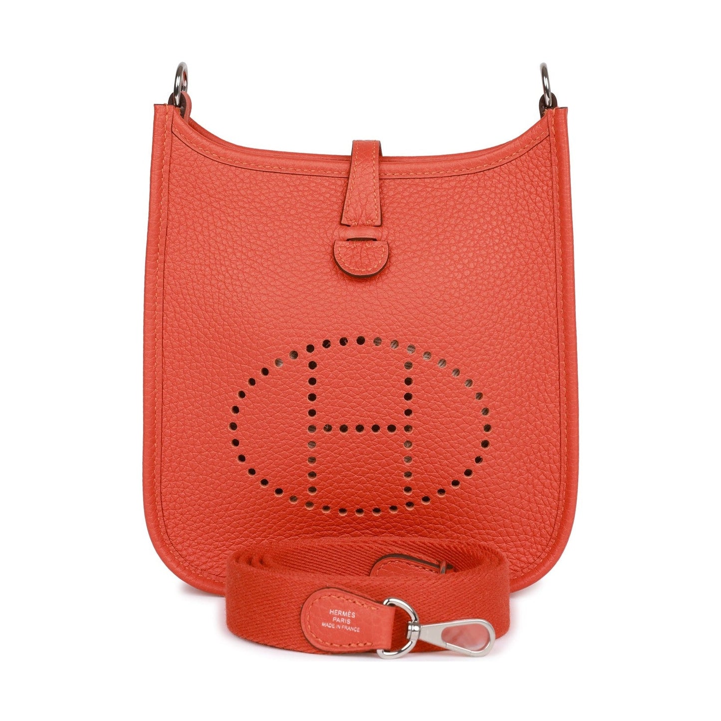 Herms Evelyne Tpm Feu Clemence Palladium Hardware