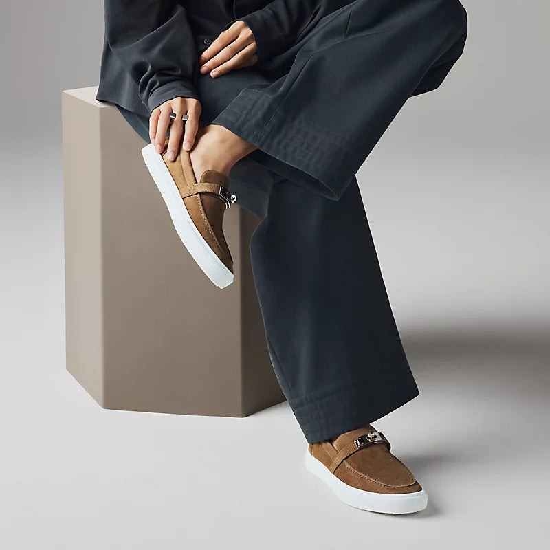 Herms Game Slip-on Sneaker
