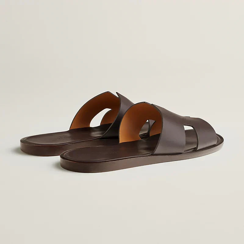 Herms Izmir Sandal Brown