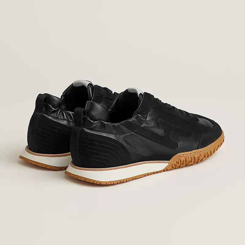 Herms Jet Sneakers Black