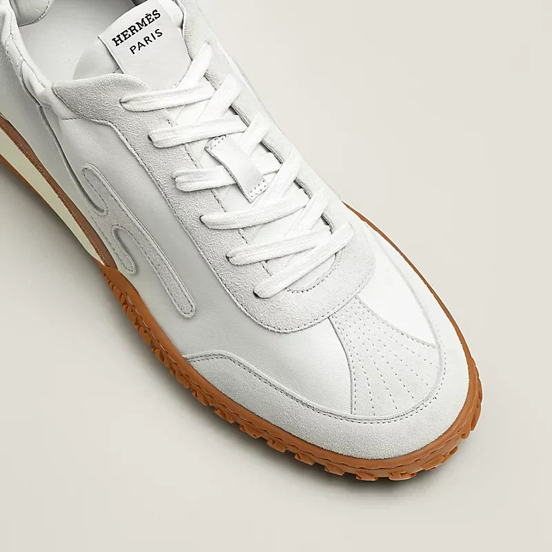 Herms Jet Sneakers White