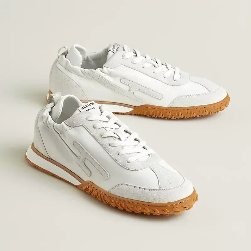 Herms Jet Sneakers White