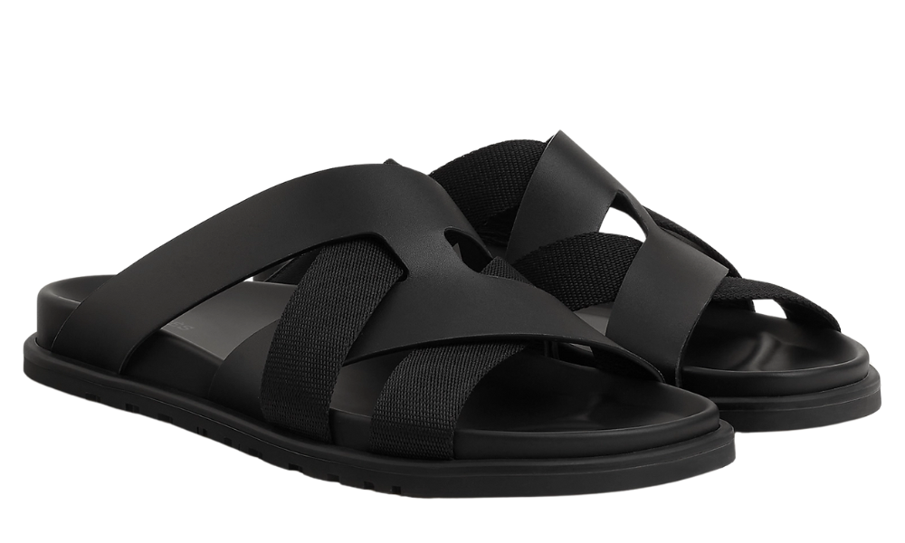 Herms Kazimir Sandal "Black"