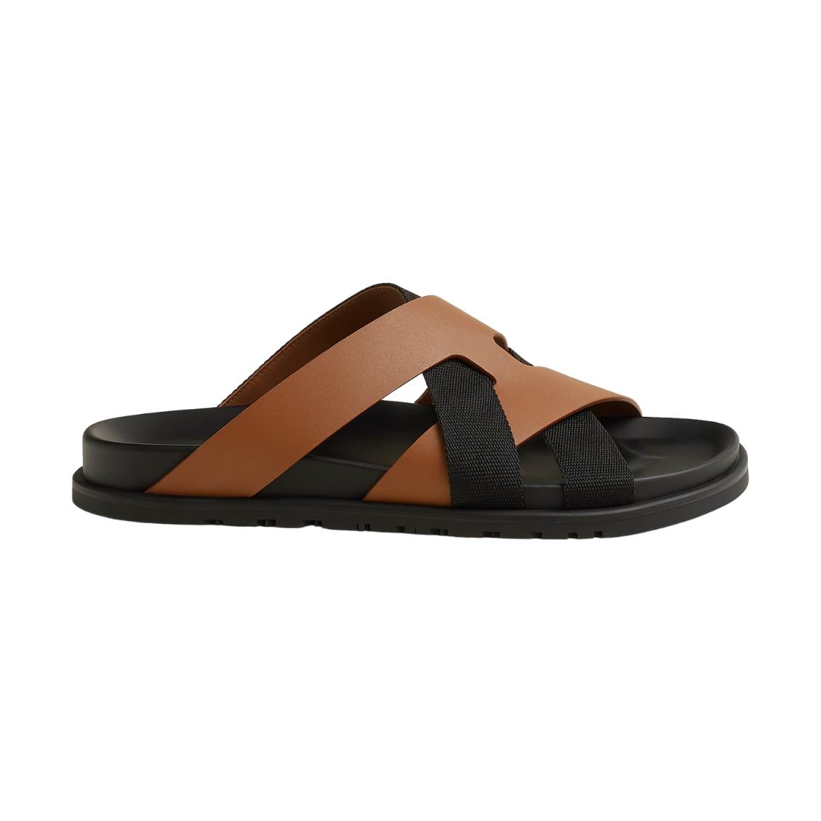 Herms Kazimir Sandal "Natural / Black"