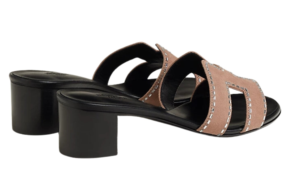 Herms Oasis Sandal "Rose Perle"
