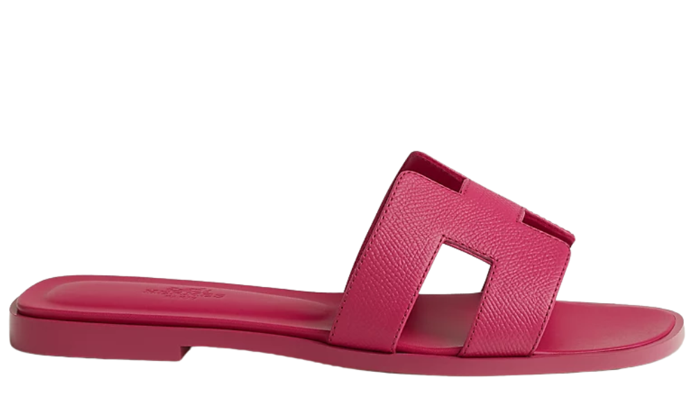 Herms Oran Sandal "Rose Bougainvillier"