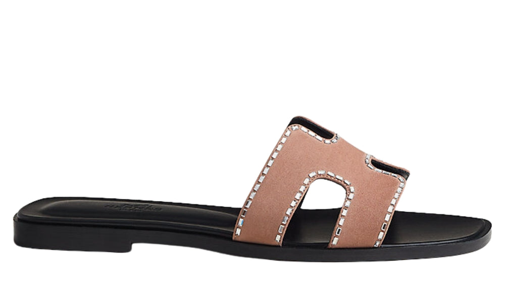 Herms Oran Sandal "Rose Perle"