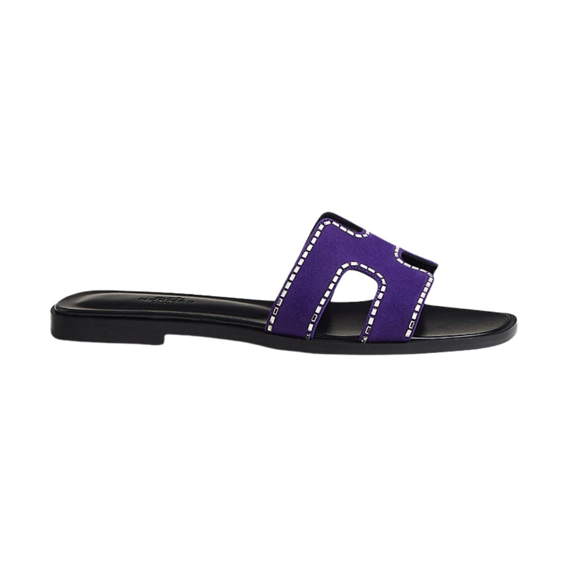 Herms Oran Sandal "Violet Majorette"