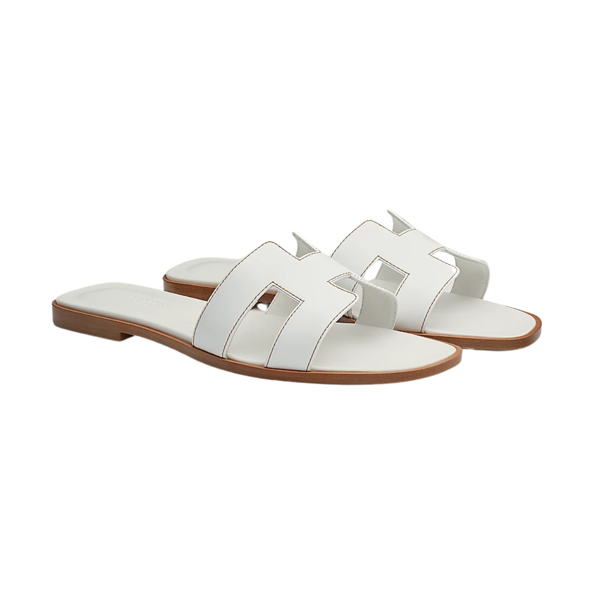 Herms Oran Sandal "White"