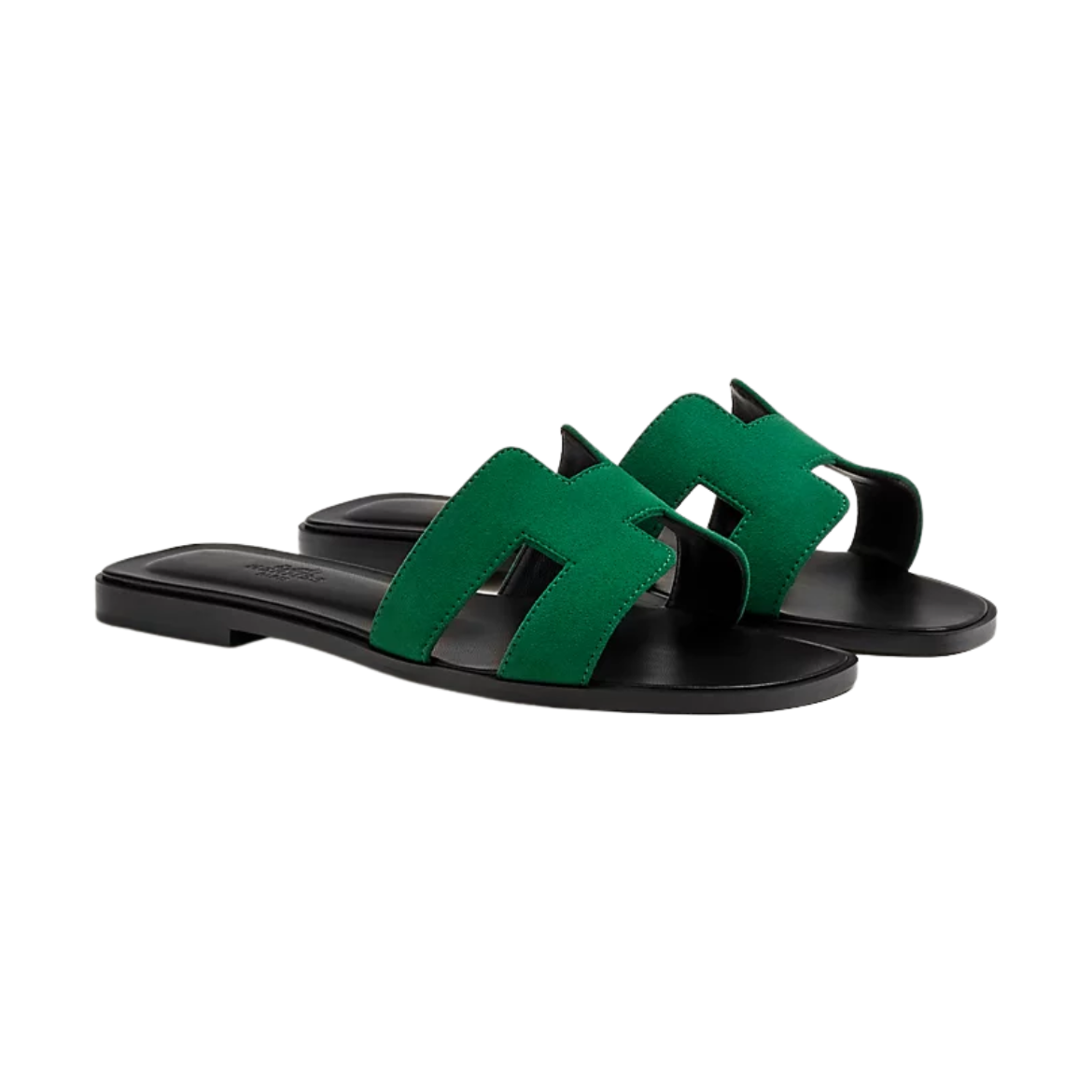 Herms Sandales Oran "Electric Green"