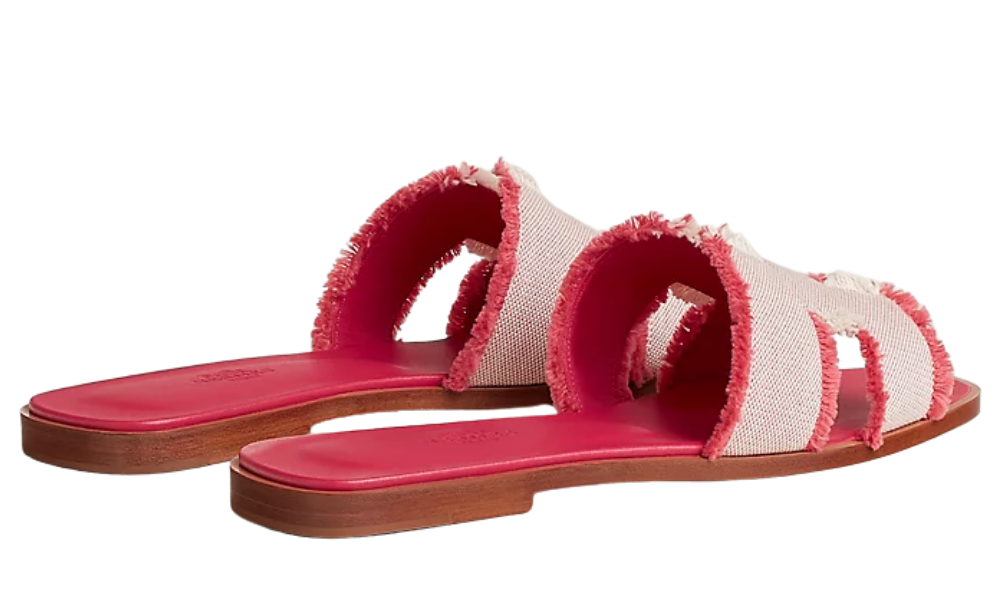 Herms Sandales Oran "Framboise"