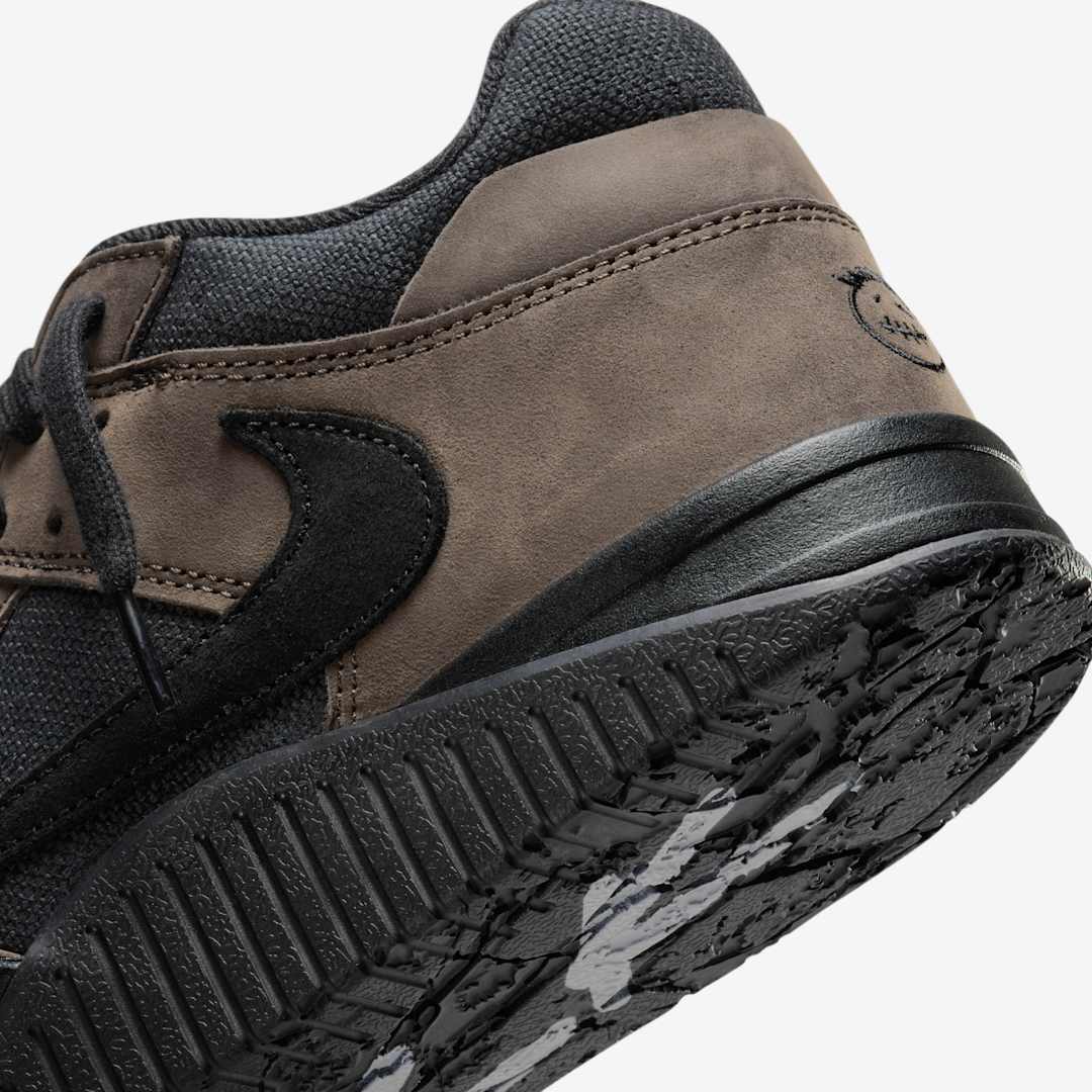 TrvSct × Aj Jumpman Jack "Dark Mocha"