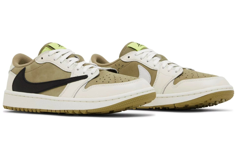 TrvSct X Aj 1 Low Golf 'neutral Olive'