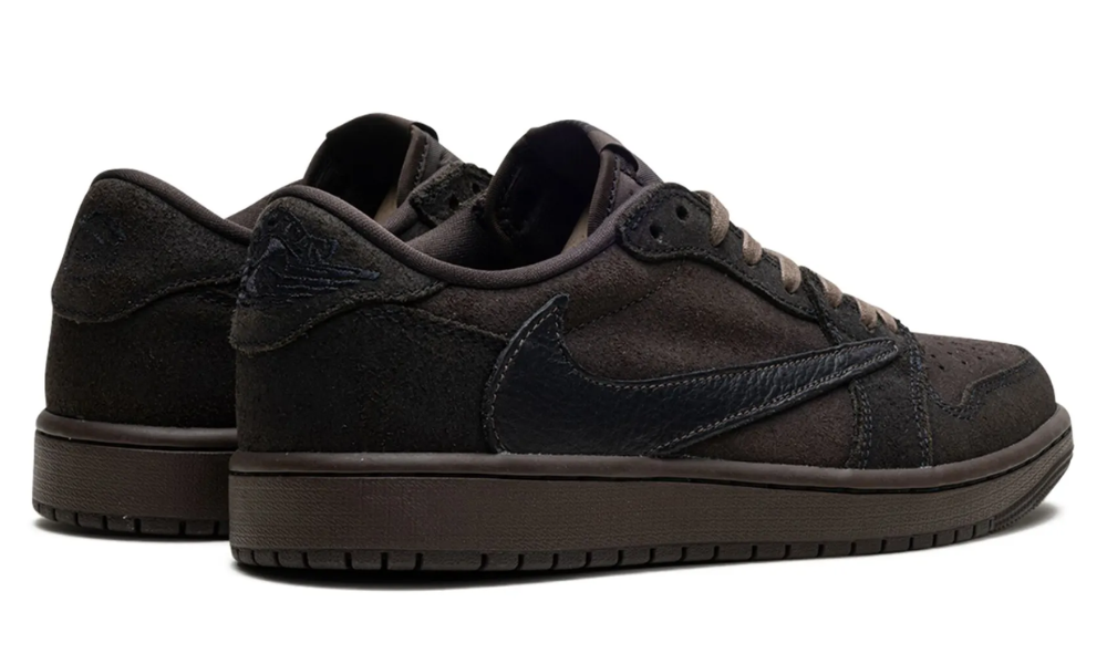 TrvSct X Aj 1 Low Og "Velvet Brown"