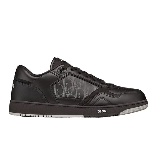 Dior B27 Low Black Dior Oblique Galaxy Leather Grey - Copva