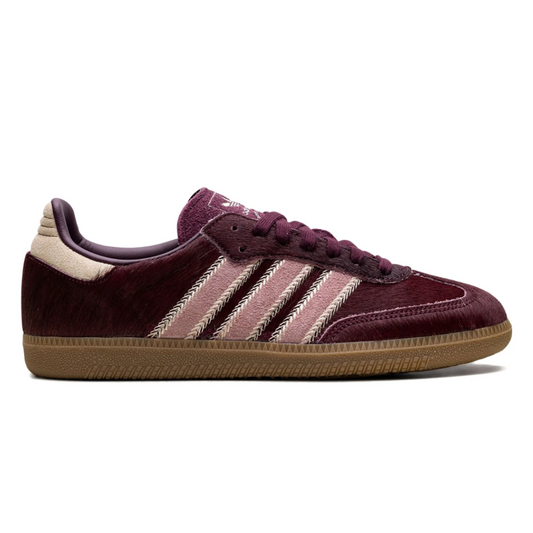 Adidas Samba OG "Maroon/Sand Strata/Pony"