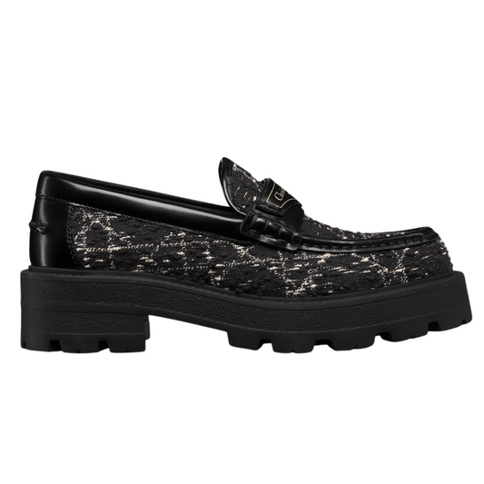 Dior Boy Platform Loafer "Black and White"
