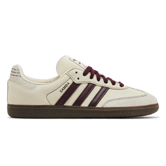 Adidas Samba OG 'Wonder White Maroon'