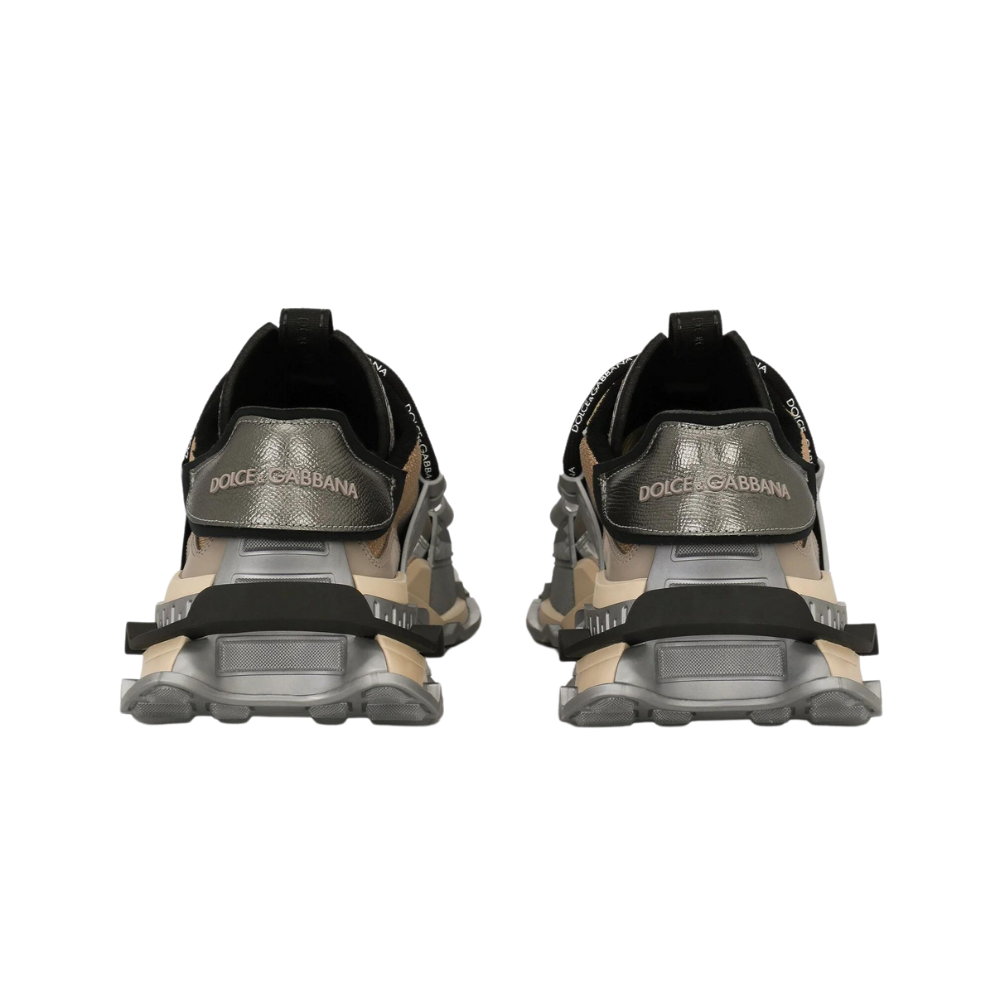 DOLCE & GABBANA Mixed-Materials Space Sneakers - Copva