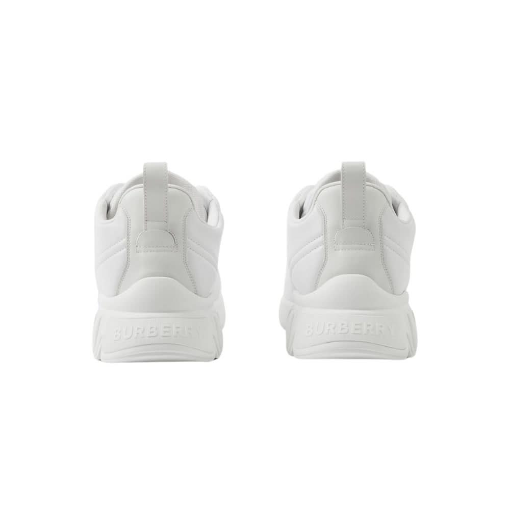 Burberry Quilted Leather Classic Sneakers 'White' - Copva
