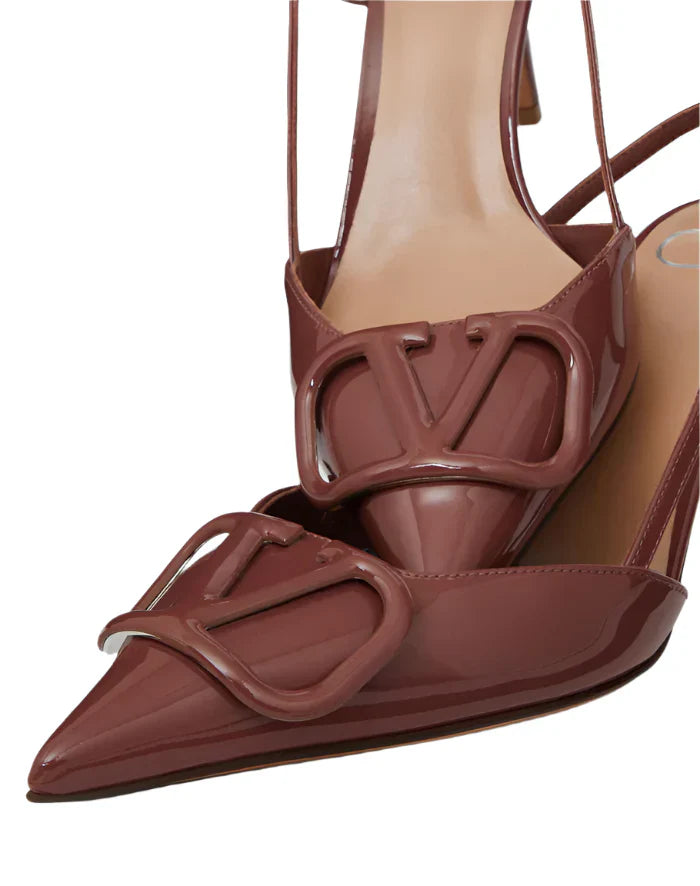 Vale Grvani Vlogo Signature Pumps For Women - Brown