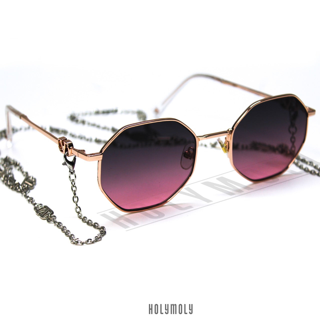 Vale Vlogo Neck-chain Sunglasses
