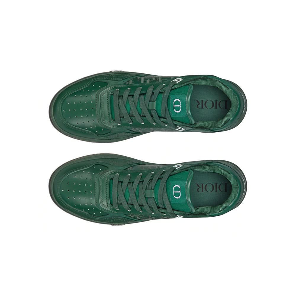 Dior World Tour B27 Low-Top Sneaker Oblique Green - Copva