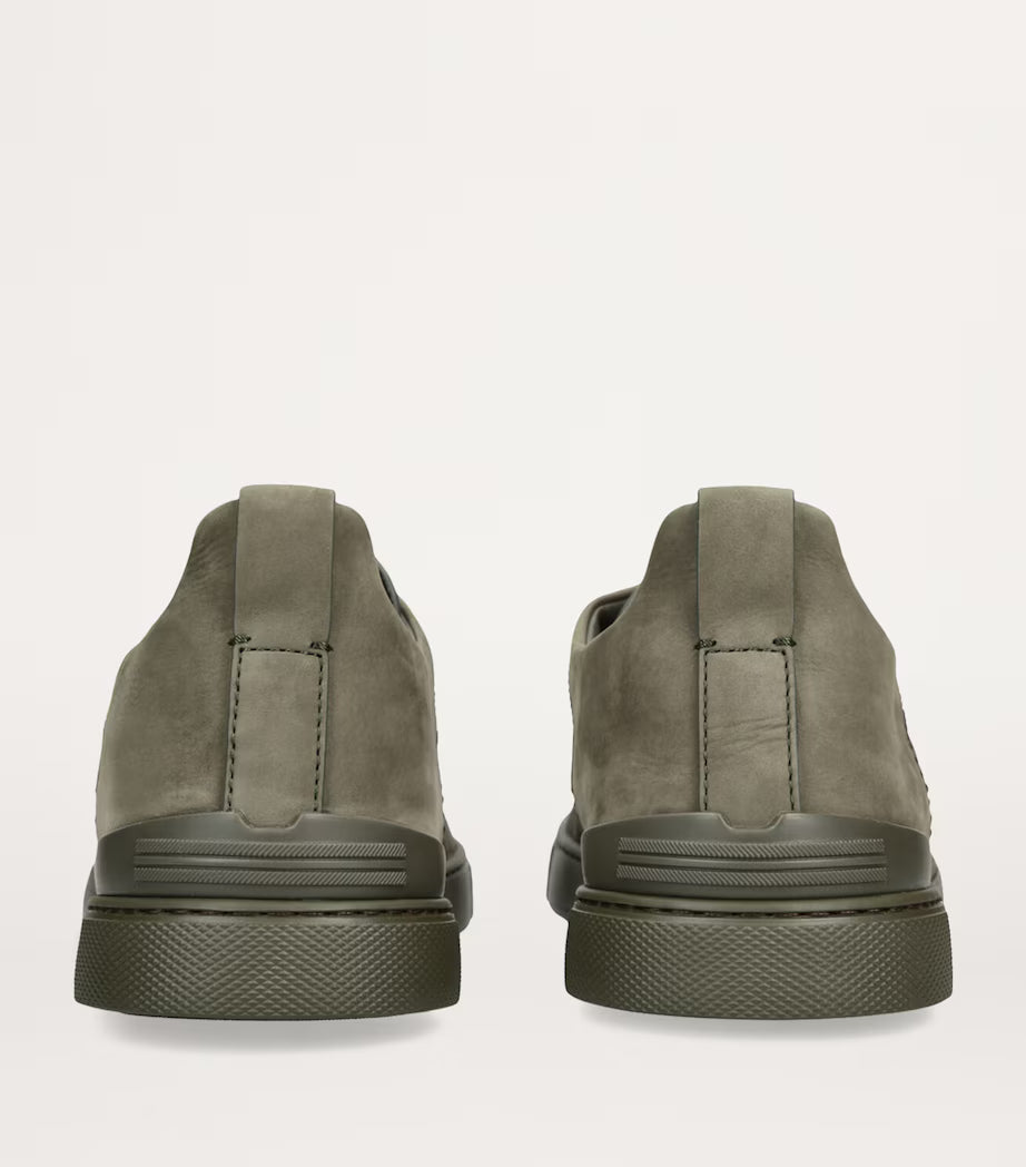 Zgna Crocodile Leather Triple Stitch Secondskin